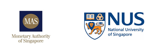 Logos of MAS and NUS