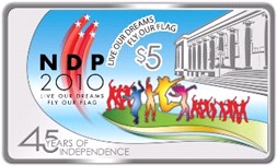 $5 Silver Proof Colour Coin