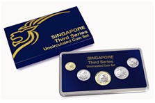 Third series uncirculated coin set