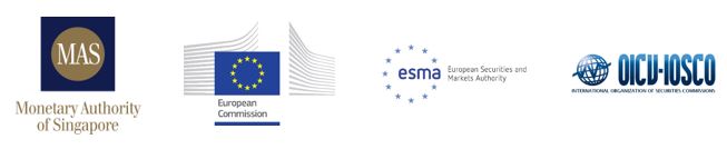 MAS EC ESMA IOSCO Logos